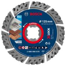 Afbeeldingen van Bosch EXPERT X-LOCK Diamantschijf Multi Material