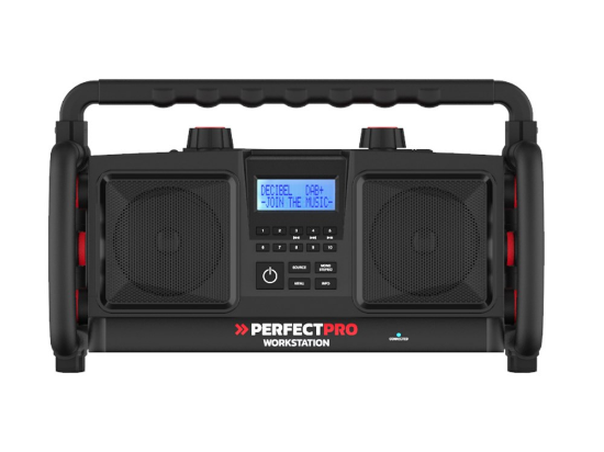 Afbeeldingen van PerfectPro radio Workstation zwart IP65