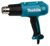Afbeeldingen van Makita heteluchtpistool, HG5030K - 230v 350/500 °C - inclusief diverse opzetstukken in koffer 
