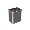Afbeeldingen van Hettich Emmer 20 l, roestvrij staal, B x T x H 223 x 302 x 355 mm, voor afvalsysteem Bin.it Duo I, Bin.it Duo II