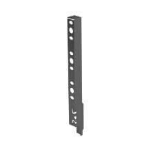 Afbeeldingen van Hettich Achterwandverbinder ArciTech 282 mm, antraciet, links