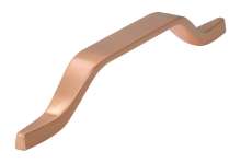 Afbeeldingen van Siro Meubelgreep metaal - boorafstand 160mm/L 200mm/H 29mm/B 17mm koper mat 