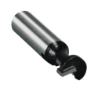 Afbeeldingen van Makita sleutelgatfrees - Ø9,5x10,5mm - schacht Ø8mm 2 beitels