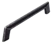 Afbeeldingen van Siro Meubelgreep metaal - boorafstand 160mm/L 190mm/H 34mm/B 8mm antiek ijzer 
