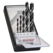 Afbeeldingen van Bosch 5-delige Robust Line houtspiraalborenset X5L