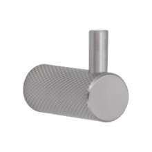 Afbeeldingen van Siro Kapstokhaak metaal - L 30mm/H 40mm/B 16mm mat RVS effect 