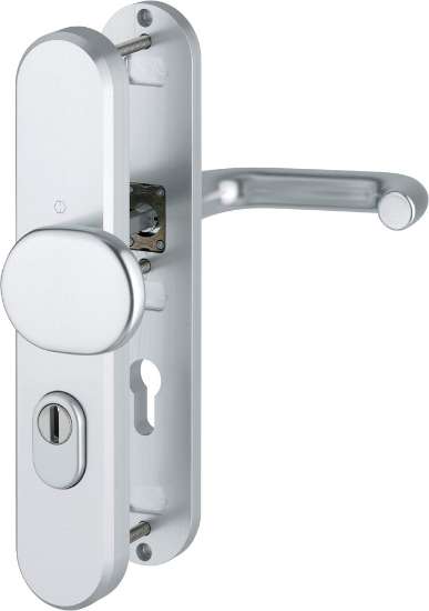 Afbeeldingen van Hoppe Inbraakwerend-wisselgarnituur Paris 86G/3236ZA/3214/138L - PC92 - F1