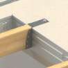 Afbeeldingen van GB balkdrager trapgat - 59x156x150x1,5mm - sendzimir verzinkt