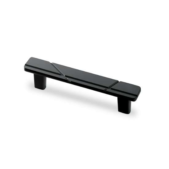 Afbeeldingen van Hettich Greep Celista, boorafstand 128, L 160 mm, B 25 mm, H 27 mm, mat zwart