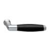Afbeeldingen van INTERSTEEL Gatdeel Ton 400 chroom mat/ebbenhout 0377