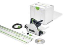 Afbeeldingen van Festool invalcirkelzaag TS 55 FEBQ-Plus-FS - 1200Watt - inclusief geleiderail in systainer