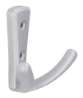 Afbeeldingen van Siro Kapstokhaak metaal - boorafstand 25mm/L 71mm/H 40mm/B 76mm - aluminium 