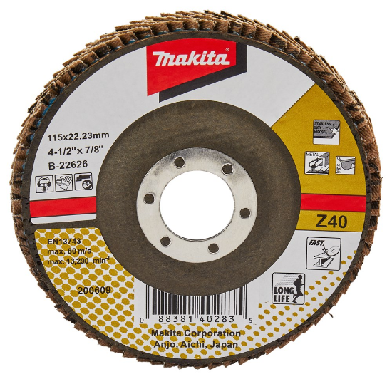 Afbeeldingen van Makita Lamellenschijf B-22626 - Ø115mm - Z40 
