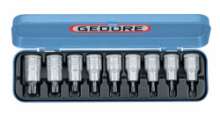 Afbeeldingen van GEDORE Dopsleutel-schroevendraaierset 1/2" 9-delig ITX 19 PM / ITX 19 B-PM