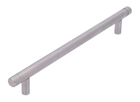 Afbeeldingen van Siro Meubelgreep metaal - boorafstand 160mm/L 200mm/H 26mm/B 10mm - RVS 
