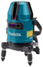 Afbeeldingen van Makita Kruislijnlaser 2V1H - Groen 12V - Zonder accu's en lader in doos