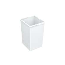 Afbeeldingen van Hettich Emmer 15 l, kunststof, wit, B x T x H 208 x 223 x 352 mm, voor afvalsysteem Bin.it Basic II