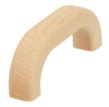 Afbeeldingen van Siro Meubelgreep hout - boorafstand 64mm/L 76mm/H 29mm/B 14mm esdoorn 