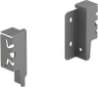Afbeeldingen van Hettich Set achterwandverbinders ArciTech 94 mm, antraciet, links en rechts