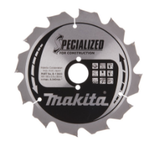 Afbeeldingen van Makita Zaagb.Bouw 190X30X3 12T 20G B-13683