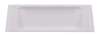 Afbeeldingen van Siro Handgreep metaal - boorafstand 64mm/L 74mm/H 23mm/B 10mm wit mat 
