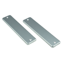 Afbeeldingen van Ami kortschild geen krukgat 180/41 ronde hoek - blind - F2 