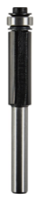 Afbeeldingen van Makita kantenfrees - Ø9,5x26mm met kogellager - schacht Ø6mm 2 beitels