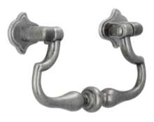Afbeeldingen van Siro Hangende handgreep metaal - boorafstand 64mm/L 84mm/H 17mm/B 48mm - tin 