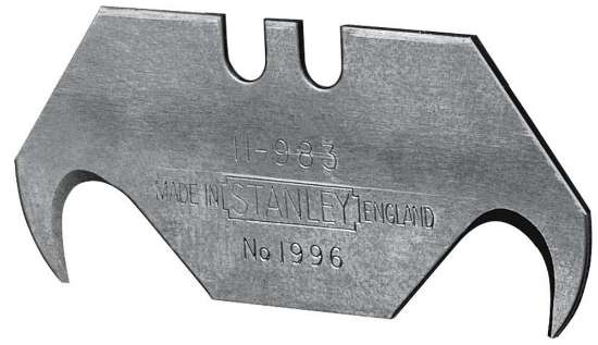 Afbeeldingen van Stanley reserve mesjes 1996 - 0.65x50mm zonder gaten - 10 stuks