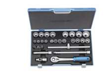 Afbeeldingen van GEDORE Dopsleutelset 1/2" 28-delig 19 VMU / D 19 VMU
