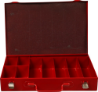 Afbeeldingen van Kelfort Assortimentkist - 330x234x47 - rood Leeg voor Sds+ Boren 