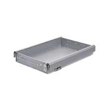 Afbeeldingen van Hettich Standaardschuiflade - Systema Top 2000, 370 x 714, Aluminiumkleurig