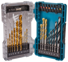Afbeeldingen van Makita boor/bitset - 27 delig