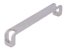 Afbeeldingen van Siro Meubelgreep metaal - boorafstand 160mm/L 169mm/H 29mm/B 20mm nikkel mat 