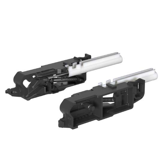 Afbeeldingen van Hettich Zelfintrekbehuizing met demping Silent System
