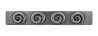 Afbeeldingen van Siro Meubelgreep metaal - boorafstand 96mm/L 125mm/H 31mm/B 20mm - antiek zilver 