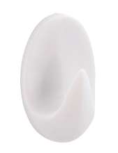 Afbeeldingen van Siro Haak kunststof - zelfklevend L 29mm/H 14mm/B 18mm wit 