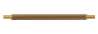 Afbeeldingen van Siro Meubelgreep metaal - boorafstand 192mm/L 206mm/H 32mm/B 12mm vintage goud 