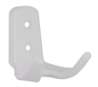 Afbeeldingen van Siro Kapstokhaak kunststof - boorafstand 20mm/L 62mm/H 62mm/B 57mm - wit 