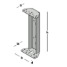 Afbeeldingen van GB Puisteun 60x70x280 115x2 Zink-Magnesium