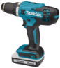 Afbeeldingen van Makita boor-/schroefmachine DF488DWAE - 18V 2x 2.0Ah accu's - Inclusief lader in koffer 