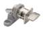 Afbeeldingen van Siro Kastslot metaal - boorafstand 32mm/L 58mm/H 25mm/B 44mm RVS effect/grijs 