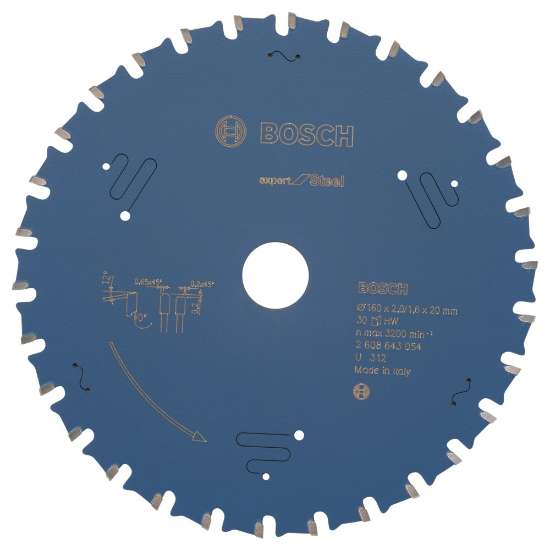 Afbeeldingen van Bosch Cirkelzaagblad Expert for Steel