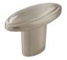 Afbeeldingen van Siro Meubelknop metaal - L 34mm/H 26mm/B 16mm - RVS effect 