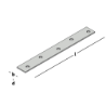 Afbeeldingen van GB Verbindingsplaat 165x20x2 Zink-Magnesium
