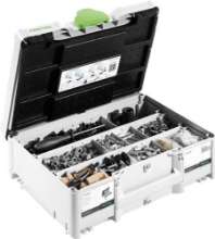 Afbeeldingen van Festool Verbinder assortimment domino KV-SYS D8 - In systainer