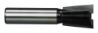 Afbeeldingen van Makita zwaluwstaartfrees - Ø19x22,2mm 7° - schacht Ø12mm 2 beitels