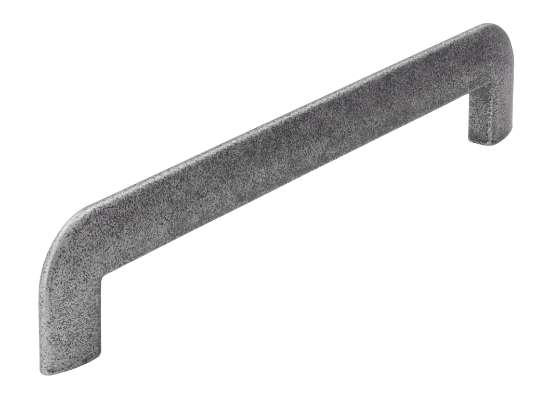 Afbeeldingen van Siro Meubelgreep metaal - boorafstand 160mm/L 182mm/H 33mm/B 8mm antiek ijzer 