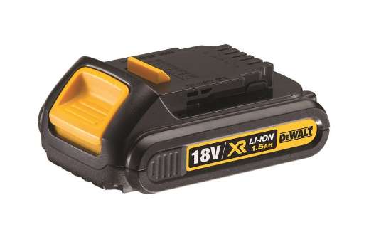 Afbeeldingen van DeWalt DCB181-XJ Accu - 18v - 1.5Ah XR Li-ion Op=Op