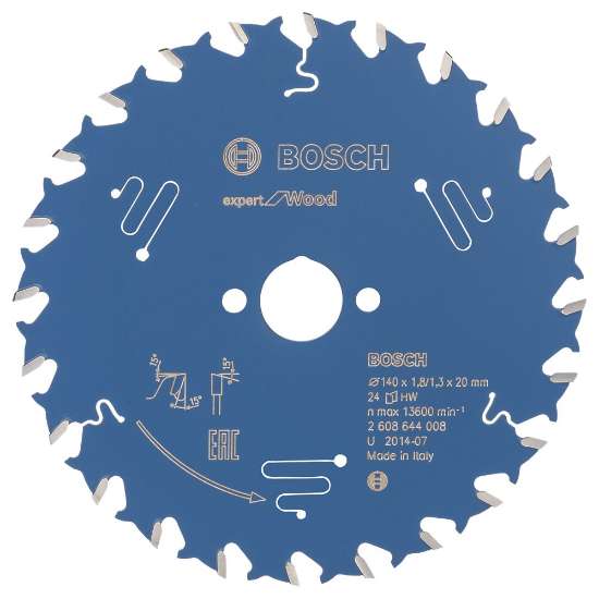 Afbeeldingen van Bosch Cirkelzaagblad Expert for Wood